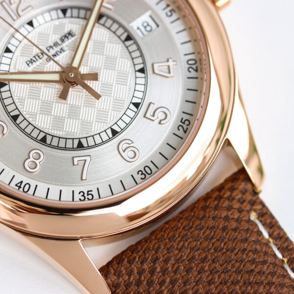Calatrava 6007 White Dial in Rose Gold - Image 8