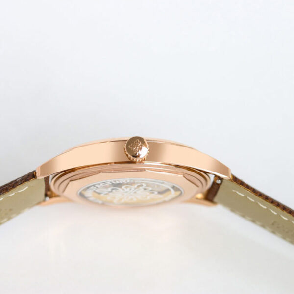 Calatrava 6007 White Dial in Rose Gold - Image 6