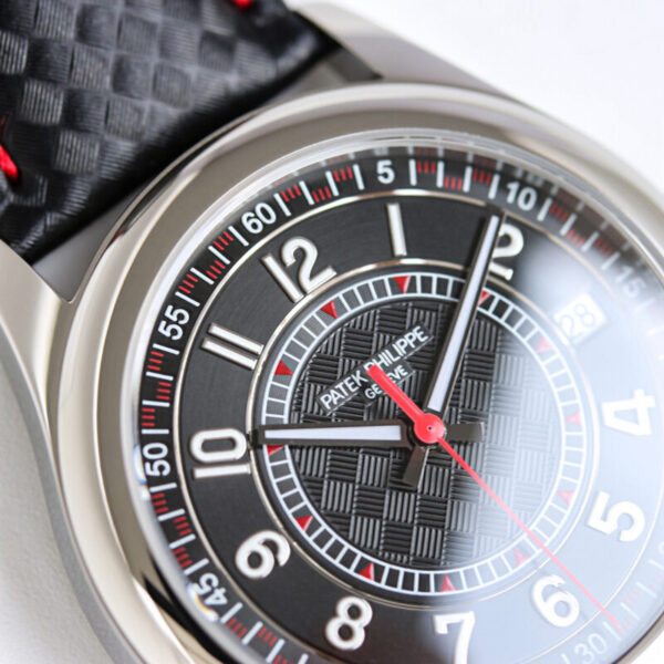 Calatrava 6007G-001 Red Black Dial in White Gold - Image 5