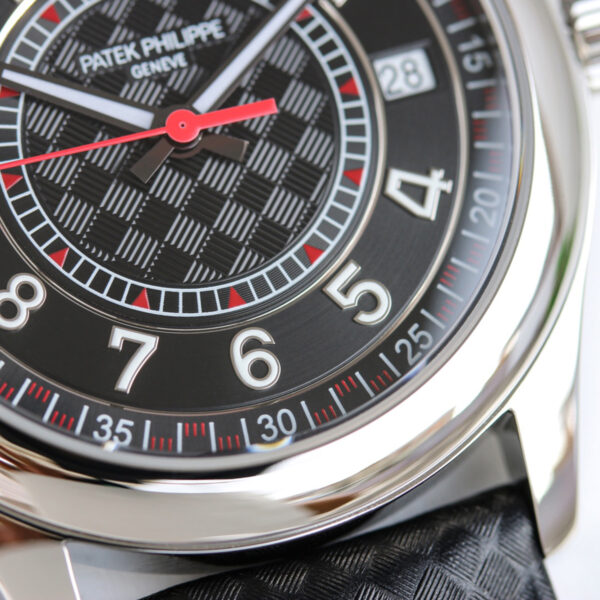 Calatrava 6007G-001 Red Black Dial in White Gold - Image 6