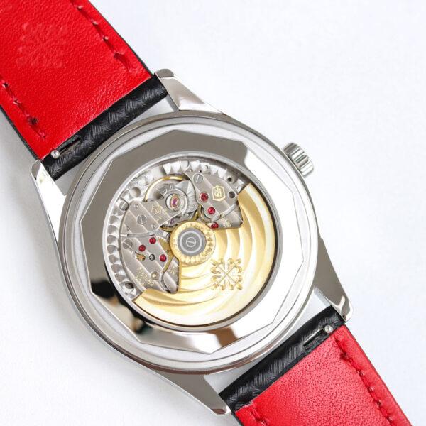 Calatrava 6007G-001 Red Black Dial in White Gold - Image 7
