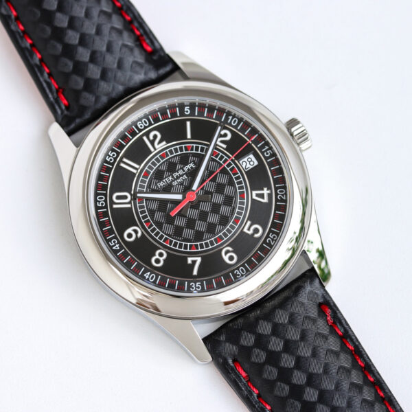 Calatrava 6007G-001 Red Black Dial in White Gold - Image 3