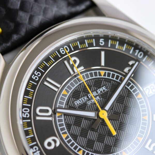 Calatrava 6007G-001 Yellow Black Dial in White Gold - Image 4