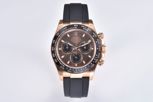 Daytona 116515LN Chocolate Dial with Stick Markers in Everose Gold
