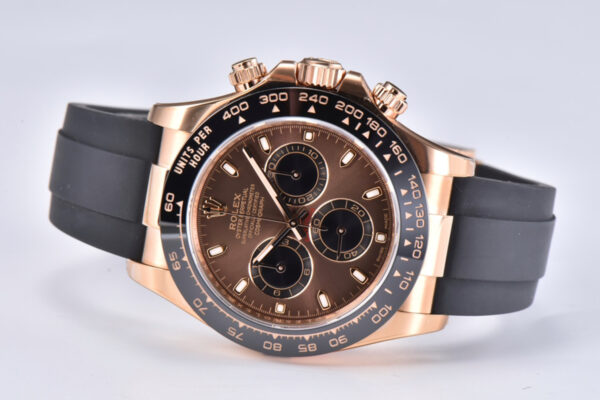 Daytona 116515LN Chocolate Dial with Stick Markers in Everose Gold - Image 2