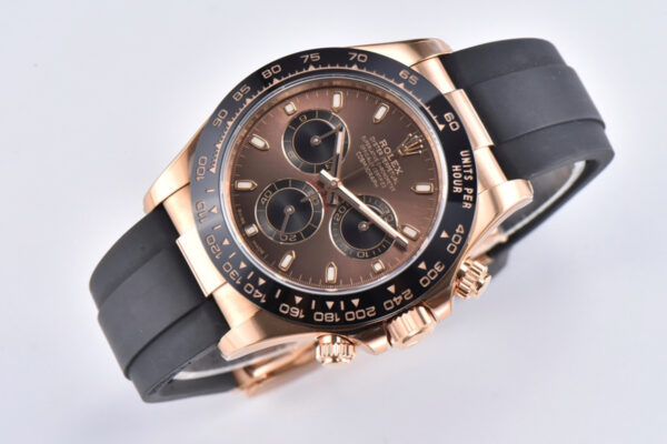 Daytona 116515LN Chocolate Dial with Stick Markers in Everose Gold - Image 3