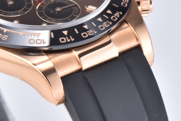 Daytona 116515LN Chocolate Dial with Stick Markers in Everose Gold - Image 6