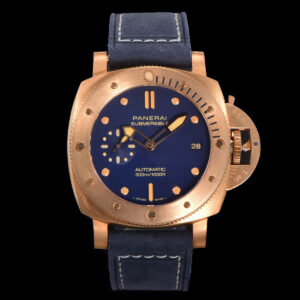 PAM1074 Submersible Bronzo Blu Abisso 42mm