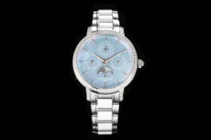 Traditionelle Perpetual Calendar Ultra-Thin 4305T/000G-B948 Blue Dial in White Gold on Bracelet