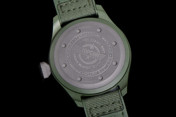 Big Pilot’s Watch 43 IW329802 Top Gun Edition Woodland on Camo Strap - Image 10