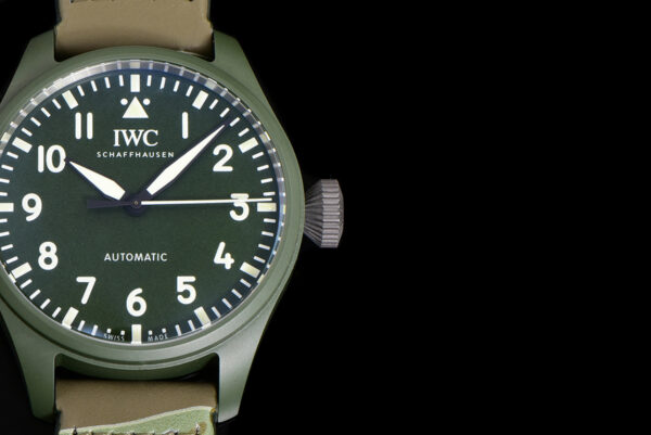 Big Pilot’s Watch 43 IW329802 Top Gun Edition Woodland on Camo Strap - Image 8
