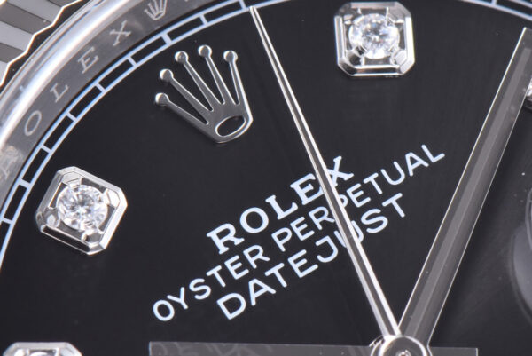 Datejust 36 126234 Bright Black Dial with Diamond Marker in Steel in Jubilee Bracelet - Image 3