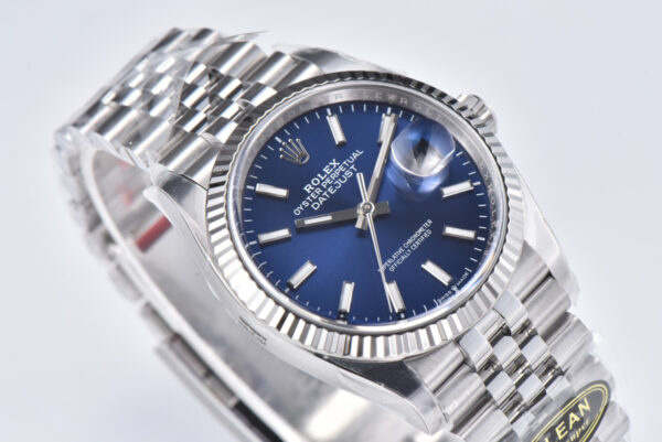 Datejust 36 126234 Bright Blue Dial with Stick Marker in Steel in Jubilee Bracelet - Image 5