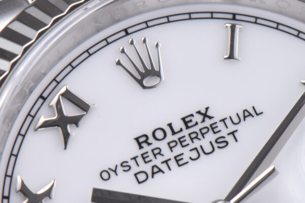 Datejust 36 126234 White Dial with Roman Marker in Steel in Jubilee Bracelet - Image 3