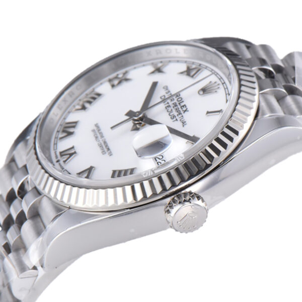Datejust 36 126234 White Dial with Roman Marker in Steel in Jubilee Bracelet - Image 2