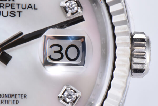 Datejust 36 126234 White MOP Dial with Diamond Marker in Steel in Jubilee Bracelet - Image 6