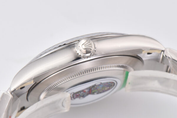 Datejust 41 126334 Bright Black Dial Stick Markers on Oyster Bracelet - Image 2