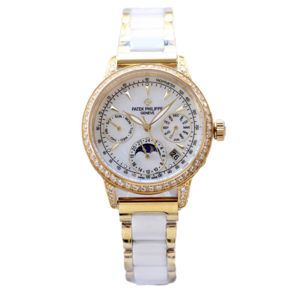 Grand Complications Ladies First Perpetual Calendar with Diamond Bezel in Yellow Gold