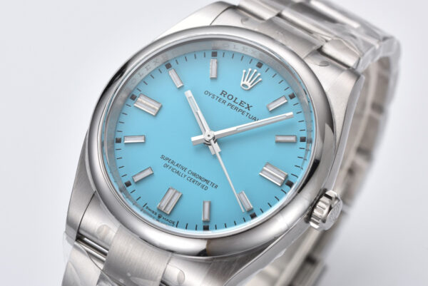 Oyster Perpetual 36mm Turquoise Blue Dial 126000 - Image 3