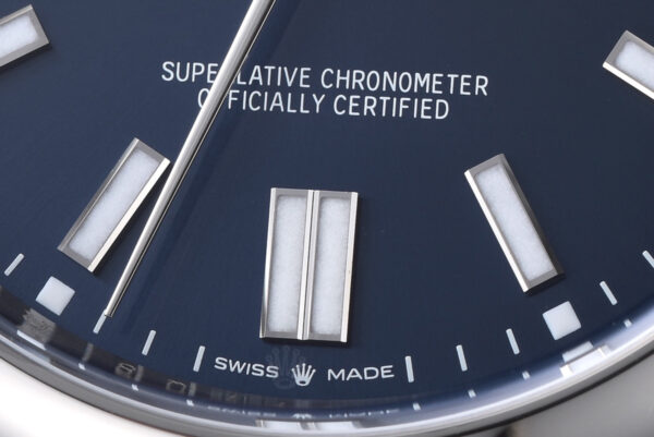 Oyster Perpetual 41mm Bright Blue Dial 124300 - Image 5