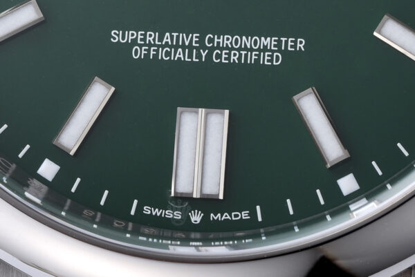 Oyster Perpetual 41mm Green Dial 124300 - Image 6