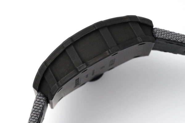 RM 035-01 Rafael Nadal NTPT Carbon on Grey Nylon Strap (Sonic) - Image 7