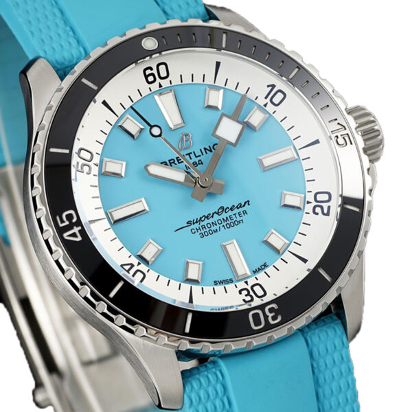 Superocean Automatic 44 Tiffany Blue Dial Ref: A17376211L2S1 - Image 3