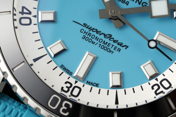 Superocean Automatic 44 Tiffany Blue Dial Ref: A17376211L2S1 - Image 6
