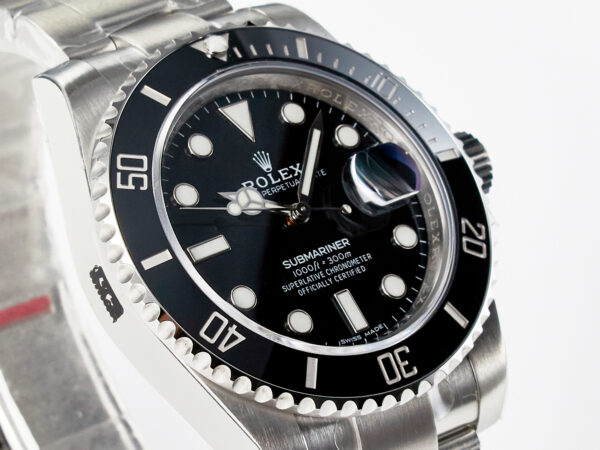 Submariner 116610 LN Black Ceramic ZZF 1:1 Best Edition 904L SS Case and Bracelet VS3135 V3 - Image 4