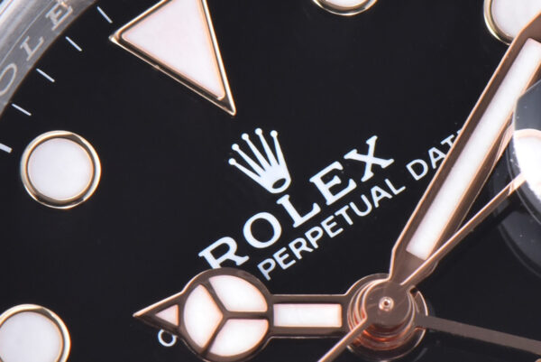 GMT Master II 126715 CHNR Clean Factory “Rootbeer” in Rose Gold and Steel - Image 11