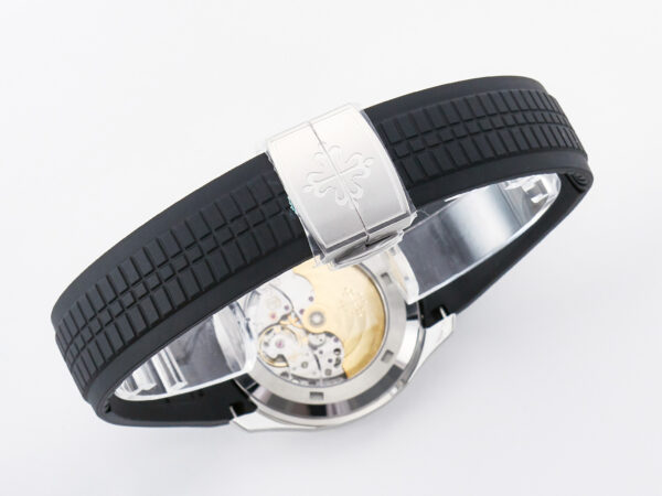Aquanaut 5167 40mm SS 3KF 1:1 Best Edition Black Dial on Black Rubber Strap A330 Super Clone V3 - Image 26