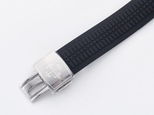 Aquanaut 5167 40mm SS 3KF 1:1 Best Edition Black Dial on Black Rubber Strap A330 Super Clone V3 - Image 21
