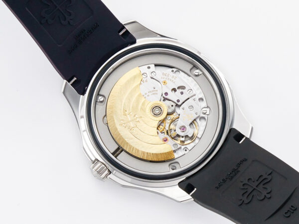 Aquanaut 5167 40mm SS 3KF 1:1 Best Edition Black Dial on Black Rubber Strap A330 Super Clone V3 - Image 15