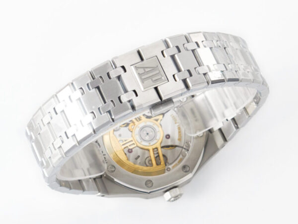 Royal Oak 41mm 15500 SS ZF 1:1 Best Edition Black Textured Dial on SS Bracelet SA4302 Super Clone V3 - Image 23