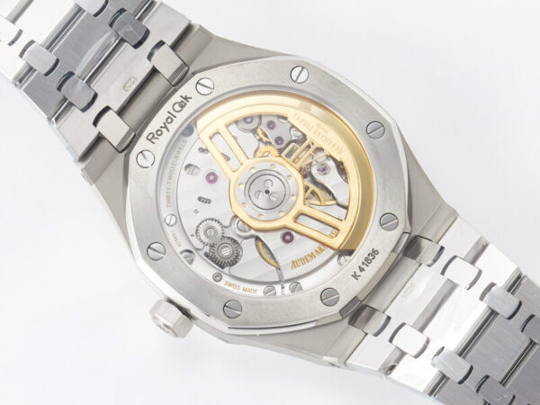 Royal Oak 41mm 15500 SS ZF 1:1 Best Edition Blue Textured Dial on SS Bracelet SA4302 Super Clone V3 - Image 24