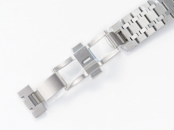 Royal Oak 41mm 15500 SS ZF 1:1 Best Edition Black Textured Dial on SS Bracelet SA4302 Super Clone V3 - Image 21