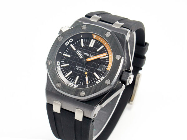 Royal Oak Offshore Diver 15707 Black Ceramic ZF 1:1 Best Edition SA3120 Super Clone - Image 3