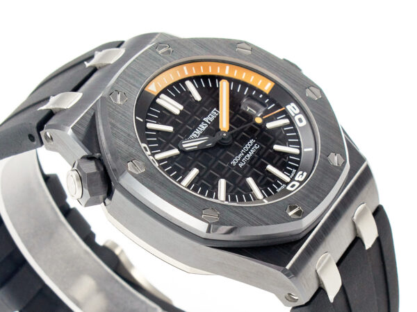 Royal Oak Offshore Diver 15707 Black Ceramic ZF 1:1 Best Edition SA3120 Super Clone - Image 7