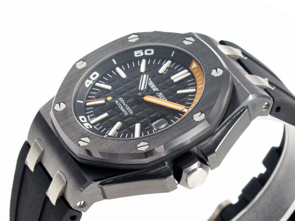 Royal Oak Offshore Diver 15707 Black Ceramic ZF 1:1 Best Edition SA3120 Super Clone - Image 8