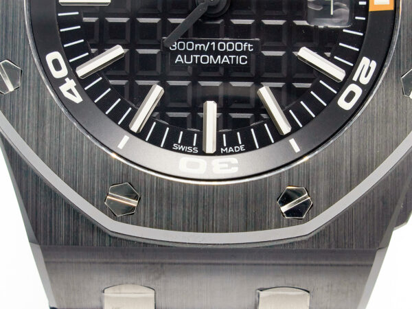 Royal Oak Offshore Diver 15707 Black Ceramic ZF 1:1 Best Edition SA3120 Super Clone - Image 15