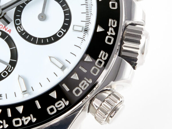 Daytona Panda 116500 Clean Factory 1:1 Best Edition 904L SS Case and Bracelet White Dial SH4131 - Image 12