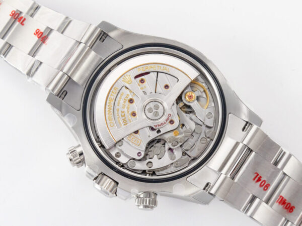 Daytona Panda 116500 Clean Factory 1:1 Best Edition 904L SS Case and Bracelet White Dial SH4131 - Image 24