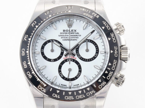 Daytona Panda 116500 Clean Factory 1:1 Best Edition 904L SS Case and Bracelet White Dial SH4131 - Image 3