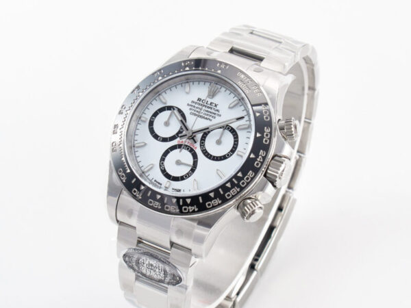 Daytona Panda 116500 Clean Factory 1:1 Best Edition 904L SS Case and Bracelet White Dial SH4131 - Image 7