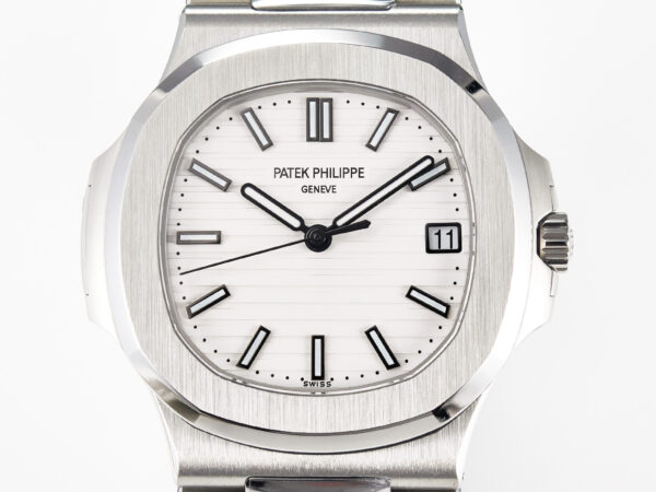Nautilus 5711 3KF 1:1 Best Edition White Dial on SS Bracelet A324 Super Clone V2 - Image 4