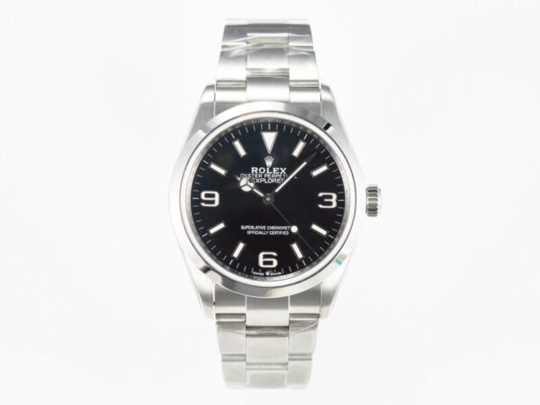 Explorer 36 904L Steel VSF 1:1 Best Edition Black Dial on SS Bracelet SW200