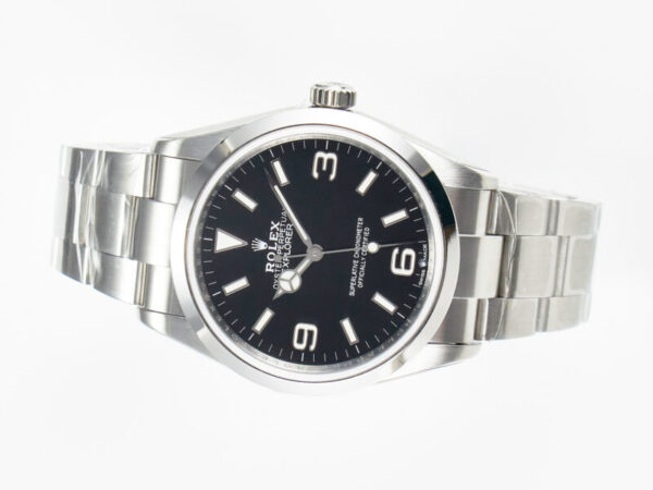 Explorer 36 904L Steel VSF 1:1 Best Edition Black Dial on SS Bracelet SW200 - Image 4
