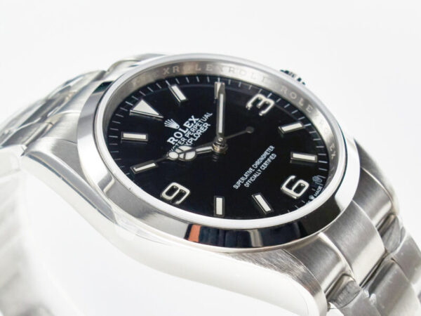 Explorer 36 904L Steel VSF 1:1 Best Edition Black Dial on SS Bracelet SW200 - Image 5