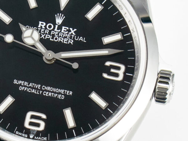 Explorer 36 904L Steel VSF 1:1 Best Edition Black Dial on SS Bracelet SW200 - Image 9