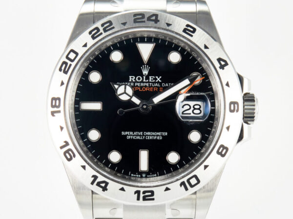 Explorer II 42mm 226570 904L SS VSF 1:1 Best Edition Black Dial on Bracelet DD3285 CHS - Image 4